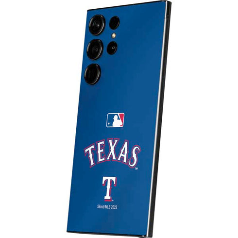 MLB Texas Rangers Alternate/Away Jersey Galaxy S25 Ultra Skin
